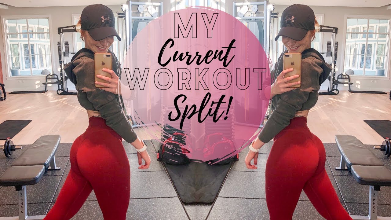 MY CURRENT WORKOUT SPLIT! - YouTube