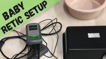 BASIC BABY RETIC SETUP- PYTHON ENCLOSURE TUTORIAL