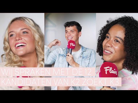 6 pittige vragen aan de 12 finalisten van 'K2 zoekt K3'