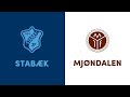 Kvartfinale Herrer #1: Stabæk - Mjøndalen