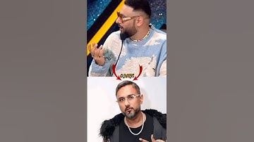 badshah vs honey badshah poked honey singh 😮😂😂 | #badshah #honeysingh #krsna #snews34