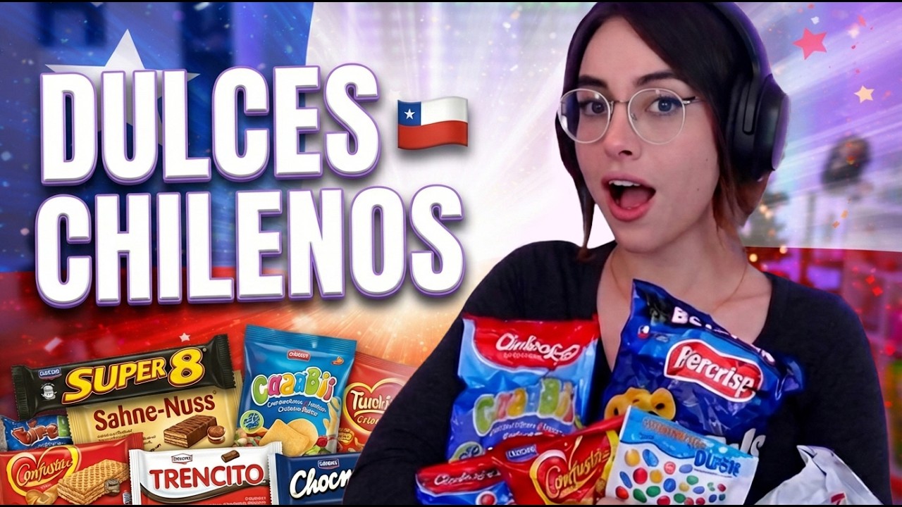 NUNCA HABÍA COMIDO ESTOS DULCES CHILENOS 🇨🇱