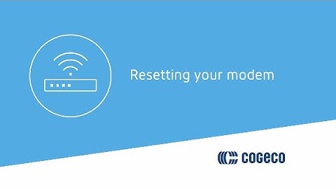 Resetting Your Modem