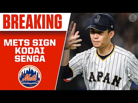 Mets Sign RHP Kodai Senga To 5-Year, $75 Million Deal I CBS Sports HQ