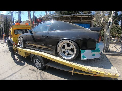 Nissan Silvia 180sx. ხიდის პრობლემები. S-chassis Squad.