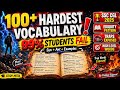 100+ Tier 1,2 SSC-CGL 2025-26WORDS☠️in Eng. || Multi-Complex Syn. + Ant. + Ex. || Ediquity Pattern