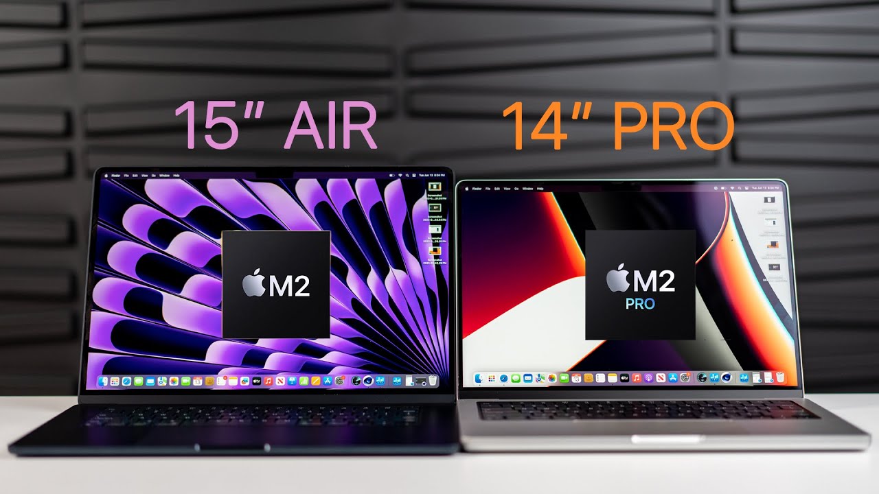 MacBook Air 15 pouces vs MacBook Pro 14 pouces - Tech Advisor