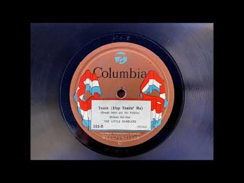TESSIE STOP TEASIN ME By The Little Ramblers 1924 