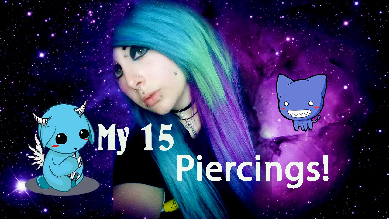 My 15 Piercings And Pain Ratings! - YouTube