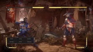 MK11 Sub Zero midscreen krushing blow combo