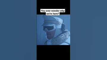 You ever wonder why we