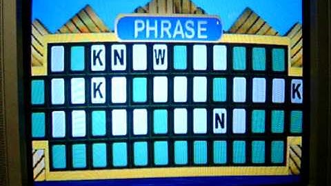 Playstation Wheel of Fortune Game 9 Part 2