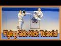 Taekwondo Jump/Flying Side Kick Tutorial | GNT How to