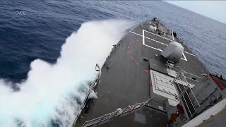 Sailor For a Day: on board a Navy destroyer ship
