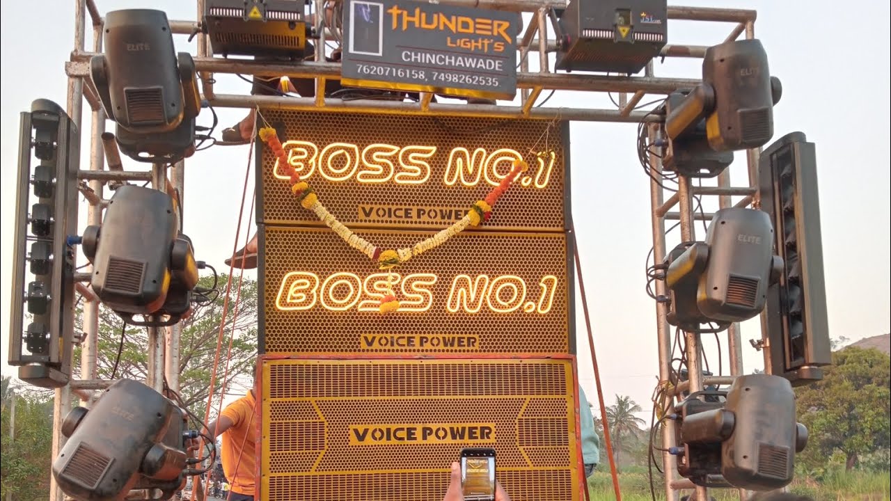 Boss no1 sound FM BOY'S शिवजयंती उत्सव 2023 कसबा ठाणे