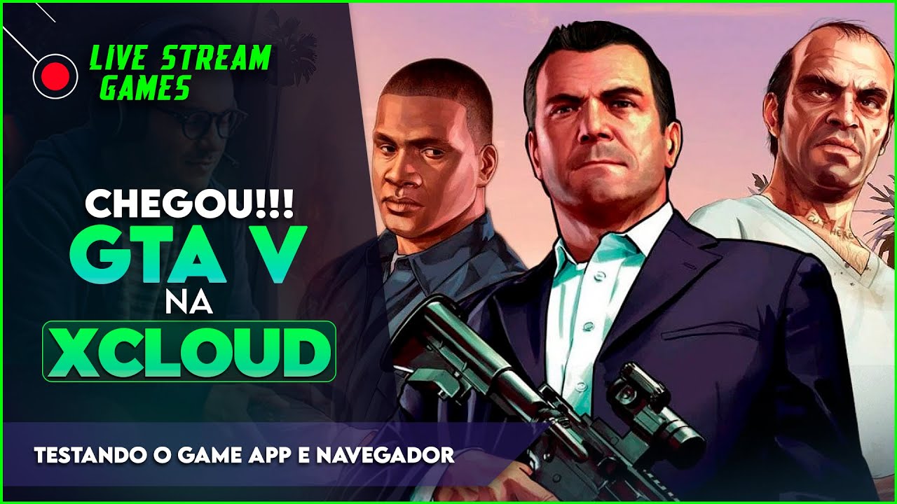 TESTEI!! GTA 5 na TV SAMSUNG via APP NATIVO do XCLOUD!!