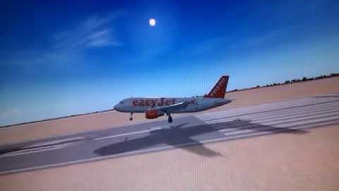 easyjet A319 ILS Landing At Heathrow FSX