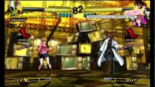 Persona 4 Arena Replays - 9 You Need To Eat More Meat!