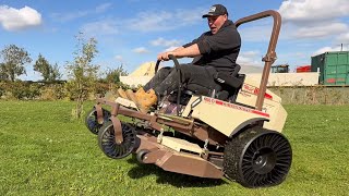Jet turbine powered lawn mower blower (buffalo turbine)