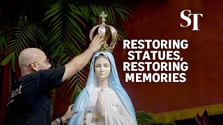 Restoring statues, keeping memories alive