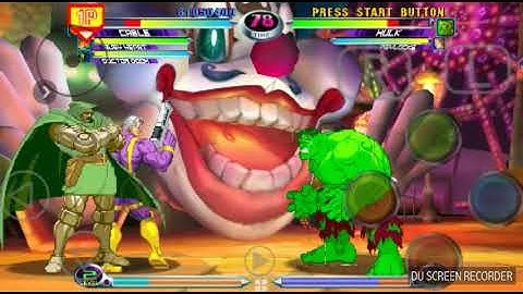 Marvel vs Capcom 2 (Cable, Ruby Heart, and Doctor Doom)