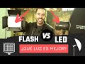 ☘Iluminación Fotográfica: ¿FLASH o panel LED?