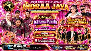 LIVE SIANG SINGA DANGDUT YANG GANTENG 'INDRA JAYA' | KERTANEGARA BLOK 12 - HGL | JUM'AT 16.10.2026