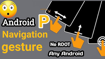 Android P Navigation gesture in any Android | pure Android p like gesture | no root
