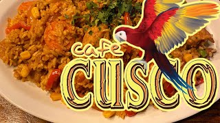 Checking out Cafe Cusco