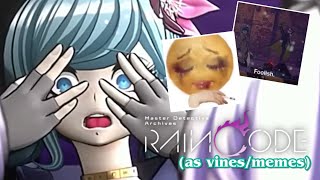 master detective archives: RAIN CODE (as vines/memes!) ✨
