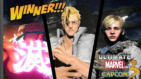 Ultimate Marvel Vs Capcom 3 - Arcade As Charlie/Hunk/Evil Ryu (MOD)