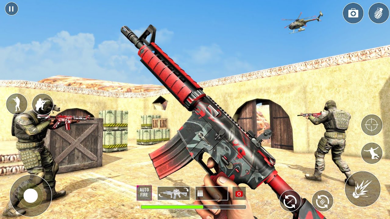 Combat Shooter Critical Gun Shooting Strike _ Android GamePlay #12