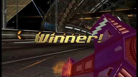 F-Zero GX Time Attack on Outer Space Meteor Stream With Death Anchor 1