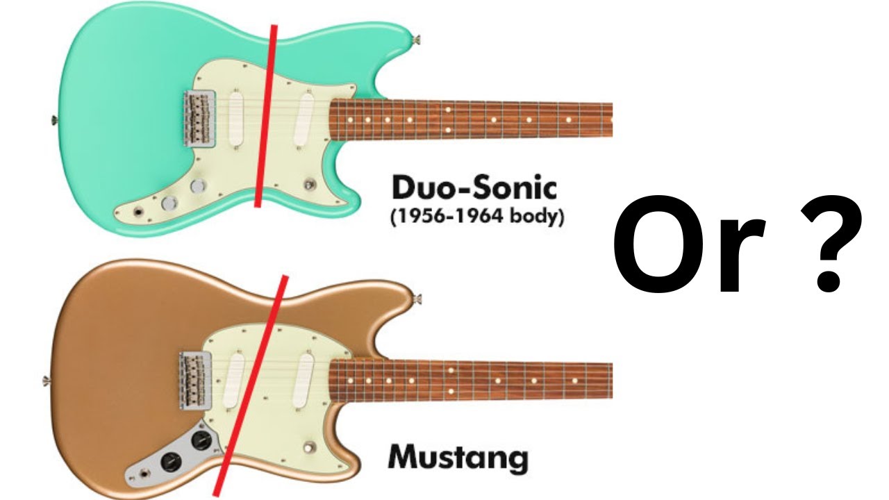 Mustang vs. Duo Sonic: NOT the Same Guitar! - YouTube