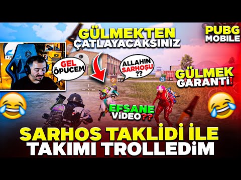 SARHOŞ TAKLİTİ İLE