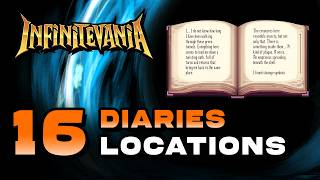 Infinitevania - All Diary Locations (🏆Lost Memories Trophy / Achievement)