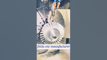 Close-up of 5-axis CNC machine tool processing.#cncmachine #cncmachining #cnc #5axis #machine #fyp