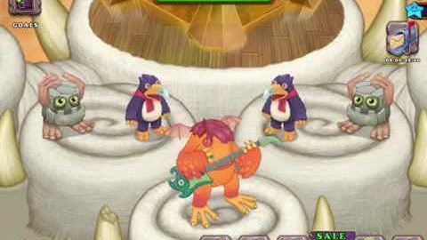 TheFireMakerel (My Singing Monsters) We Will Rock You v2
