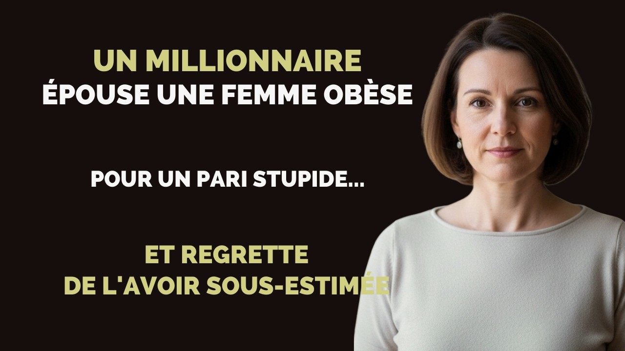 Un millionnaire épouse une femme ronde par pari… et le choc va tout changer