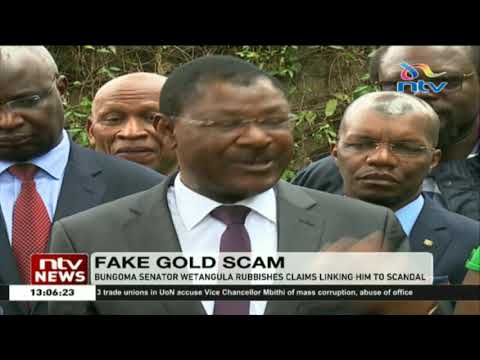 Image result for wetangula gold scam