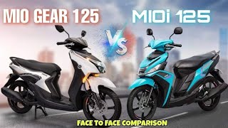 New Yamaha Mio GEAR 125 VS MIOi 125 Face to face comparison. Alin nga ba ang mas sulit bilhin?