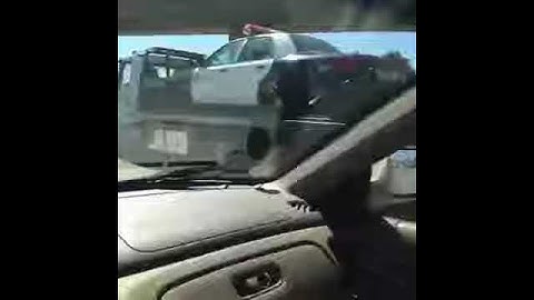 Try and pull me over now, cop