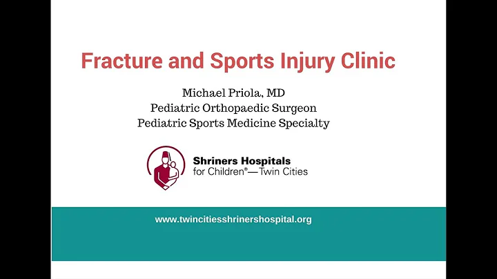 Sports Injury and Fracture Clinic at Shriners Hosp...
