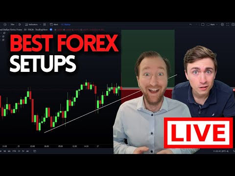 LIVE Forex Trading: USD/JPY, USD/CAD, EUR/USD (Ft. Eivindfx)