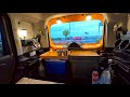 [01] My first Car camping trip in a Small Secret BASE ☔