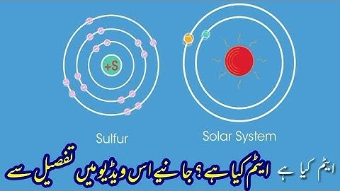 What is an atom and Matter in Urdu | Atom structure Urdu | ایٹم کیا ہے