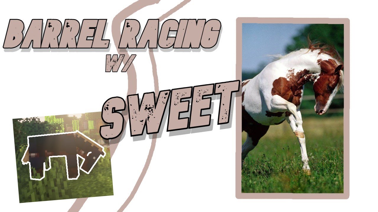 Barrel Racing w/Sweet {MINECRAFT} - YouTube