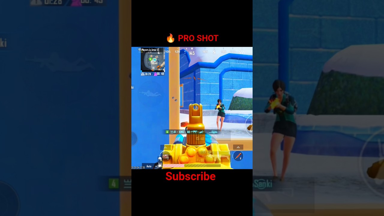 👉 BGMI Perfect Aim 😱 Iron Sight Close Fight | Pro Gameplay