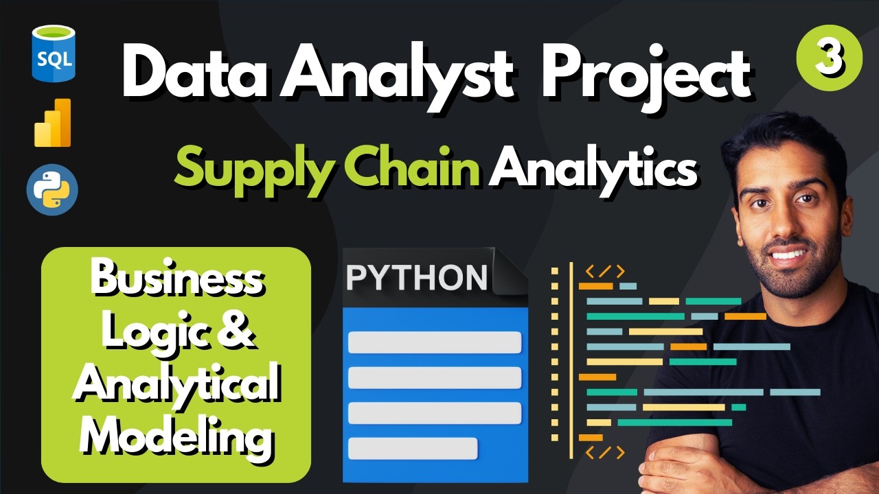 Model Business Logic for Supply Chain Analytics (Fact, Dimension & KPIs)