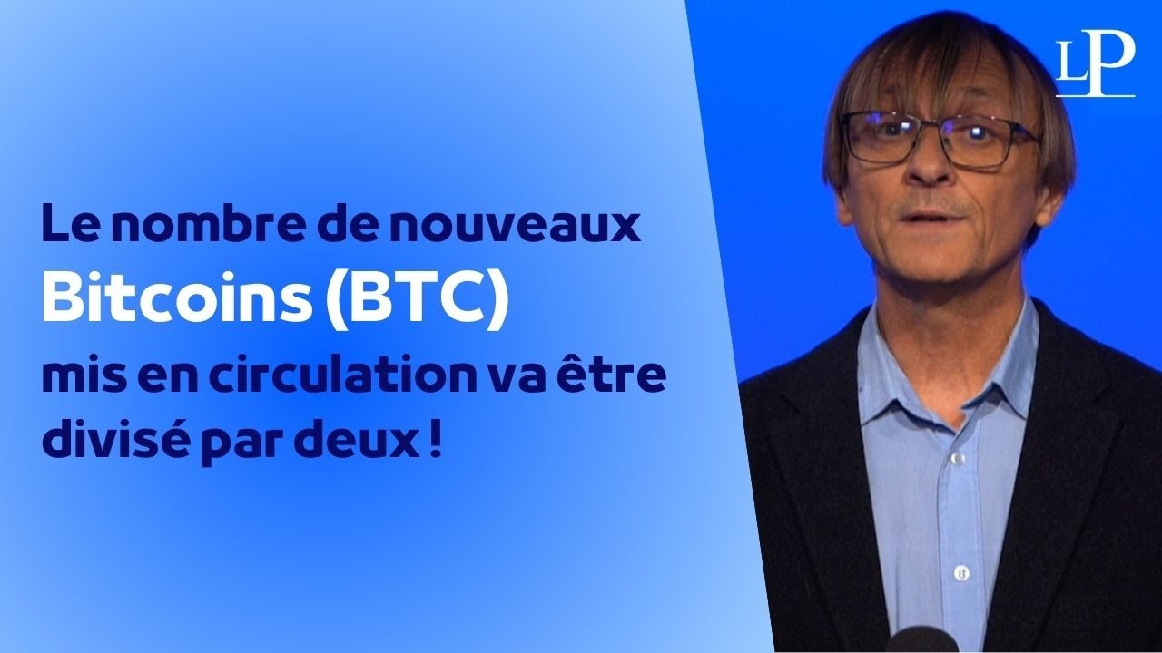 Le nombre de nouveaux Bitcoins (BTC) mis en circulation va être divisé par  deux !